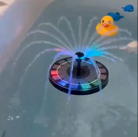 Floating Solar-powered Water Fountain Pump